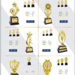 PLASTIC FITTED TROPHY