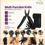 MULTI-FUNCTION KNIFE PILERS (BLACK) WITH COVER