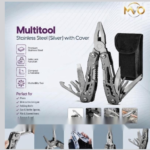 MULTITOOL STAINLESS STEEL (SILVER) WITH COVER