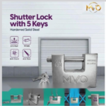 SHUTTER LOCK WITH 5 KEYS