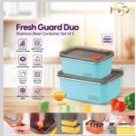 STAINIESS STEEL CONTAINER SET OF 2