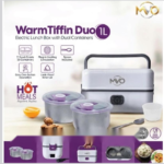 WARM TIFIN DUO ELECTRIC LUNCH BOX WITH DUAL CONTAINERS